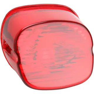 Drag Specialties Laydown Harley Davidson Fld 1690 Dyna Switchback 12 Ersatzblinkerglas - Red - One Size
