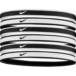 Nike Unisex – Erwachsene Swoosh Stirnband, Schwarz/Weiß, One Size