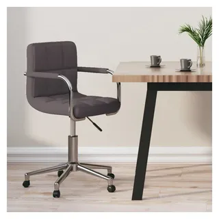 vidaXL Bürostuhl Drehbar Taupe Stoff