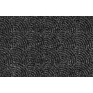 Wash+Dry DUNE Waves dark grey 60x90 cm, innen und außen, waschbar