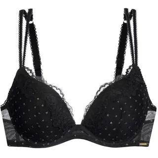Marie Meili Damen Bikin Oberteil MMS13S0333, Gr. 36/38 (S), Mehrfarbig (Black Graphic)