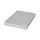 Spannbettlaken Jersey-Elasthan 100 x 200 cm grau