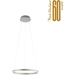 just light. Ritus 1-flg. Ø 40 cm grau Aluminium