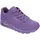 Damen UNO Stand On Air Turnschuhe, Purple Durabuck/Mesh, 37 EU