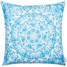 Brandsseller Outdoor Garten Kissen - Dekokissen Motivkissen Schmutz- und Wasserabweisend mit Reißverschluss - 45 x 45 cm - Mandala 2