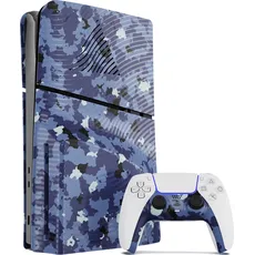 Bild PS5 Slim - Blue Wave Camo (PS5) PlayStation 5