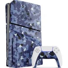 Bild von PS5 Slim - Blue Wave Camo (PS5) PlayStation 5