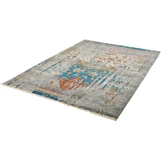 OBSESSION My Laos 453 Kurzflorteppich 200 x 285 cm Blau