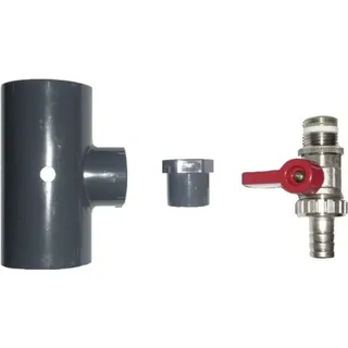 OKU Obermaier GmbH OKU Absorber-Entleerungsset für PVC-Verrohrung Ø 50 mit Entleerhahn