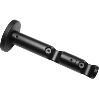 GARDINIA Kombiträger 2-läufig Ø 16 mm 7,5 cm Schwarz-matt
