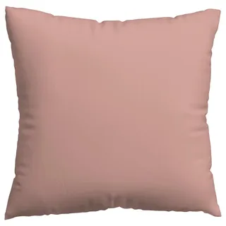 Schlafgut Kissenhülle , Dunkelrosa , Textil , Uni , 40x40 cm , Textiles Vertrauen - Oeko-Tex®, AZO-frei, Oeko-Tex® Standard 100 , bügelleicht, bügelfrei, hochwertige Qualität, formstabil, langlebig , Heimtextilien, Bezüge, Kissenbezüge