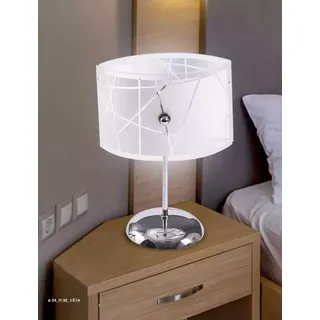 r Moderner Kronleuchter Kristall Kronleuchter Weiß Tischlampe Neu - Weiß