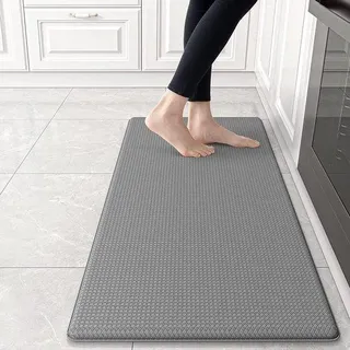 Famanu Küchenläufer Waschbar Antirutsch PVC 45 x 180 cm - 8 mm Dicke