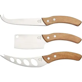 Artesa 3er-set Käsemesser - Silver - One Size