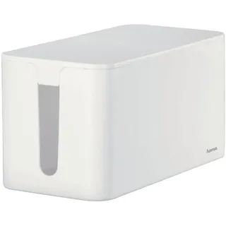 Hama Kabelbox Mini 0,23 m 1-tlg. weiß