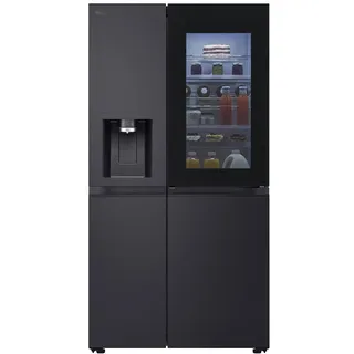 LG GSXE91EVAD Side-by-Side (628 l, 1790 mm hoch, Schwarz)