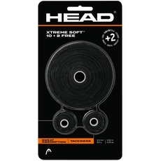 HEAD Unisex-Erwachsene Xtremesoft 10+2 Griffband, schwarz, Einheitsgröße