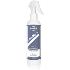 tek.vital WhiteXpro Whiteboard Reiniger Spray | Intensiv Whiteboard und Magnetboard Cleaner ohne Schleifmittel | Biologisch abbaubar und phosphatfrei | 250 ml