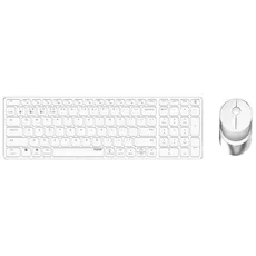 RAPOO Keyboard/Mice Set 9750M Multi-Mode Wireless White - Tastatur & Maus Set - Weiss
