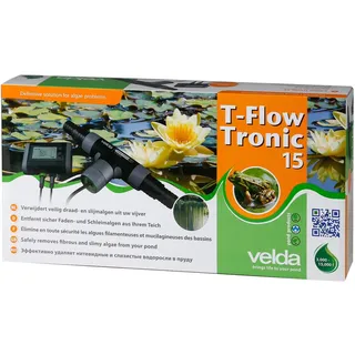 Velda T-Flow Tronic 15 elektronischer Algenbekämpfer für Teiche bis 15000 Liter
