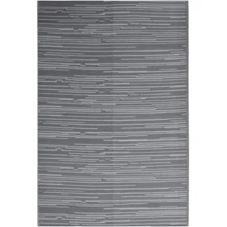 vidaXL Outdoor-Teppich ARAKIL Anthrazit 140x200 cm PP - Grau