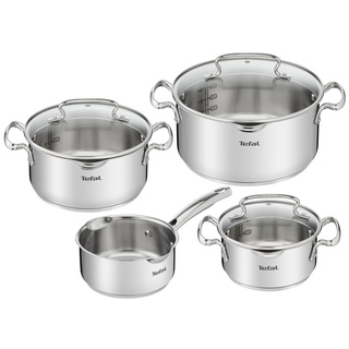 Tefal Duetto+ Topf-Set 4-tlg. 3 x Kochtopf + Stielkasserolle