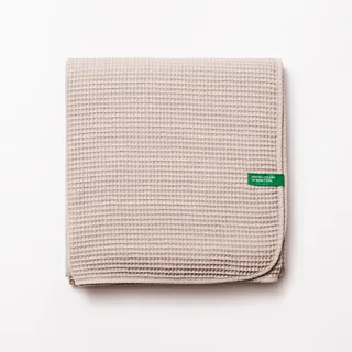 BENETTON 140x190 cm, 200gsm Decke - Beige