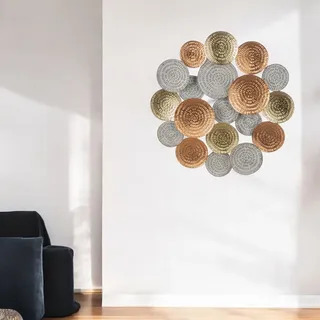 Casablanca by Gilde Wanddekoobjekt »Artisto«, (1 St.) Casablanca by Gilde beige, grau, naturfarben