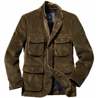 Charakter-Cordjacke Grün 52