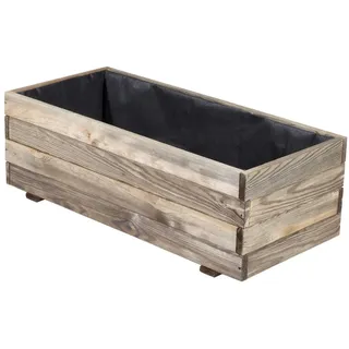 VERDELOOK Imprägniertes Holz Pflanzgefäß 90x40xH30cm
