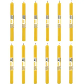 Duftstumpenkerzen Vollfarbe Ø 1,9 cm 12 Stück - Duft Vanille