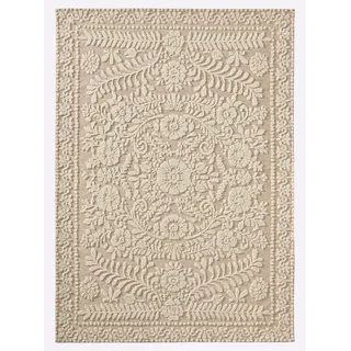 heine home Teppich 5 mm Höhe, beige