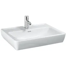 Laufen PRO A Waschtisch, 1 Hahnloch, mit Überlauf, 650x480mm, H8189530001041, Farbe: Pergamon