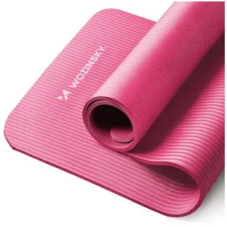 OEM Wozinsky Yogamatte Fitnessmatte Pilates Sportatte Rutschfest 181x63x1 cm