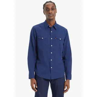 Levi's® Flanellhemd »BARSTOW WESTERN STANDARD« in verschiedenen Karo-Dessins, blau