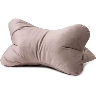 Nackenkissen GÖZZE "Lesekissen California", taupe, B:40cm H:19cm L:25cm, Polyester, Funktionskissen, Nackenkissen