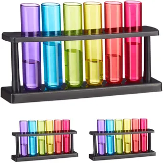Relaxdays Schnapsglas 0,3 l 18-tlg.