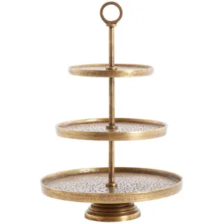 Light & Living Etagere , Metall , 32x48x32 cm , Geschirr, Tischkultur & Serviergeschirr, Etageren