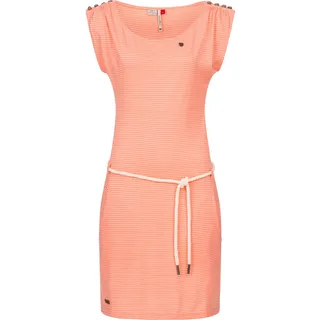 Ragwear Shirtkleid »Shirtkleid Chego Stripes Intl.«, orange