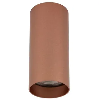 Licht-Erlebnisse Colene Aufbauspot Kupfer GU10 Rund Ø5,5 cm Bad Küche