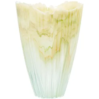 Alexandra House Living Vase, Creme, Glas, 21 x 30 cm, 41 x 39 x 27 cm