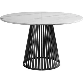 Mirjan24 Cone Ø 100 cm Schwarz/Weiß