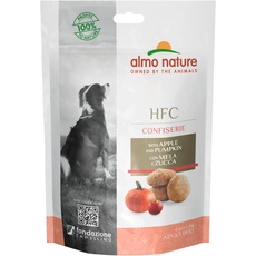 Almo Nature HFC Confiserie Snack für Erwachsene Hunde mit Apfel und Kürbis - Beutel 10 g.