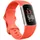Charge 6 BT 28,6 mm Aluminiumgehäuse rosa Silikonarmband orange L