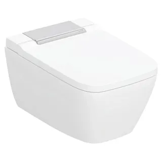 Geberit AquaClean Sela Square mit WC-Sitz Weiß KeraTect