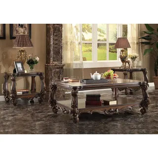 Luxus Couchtisch Echtes Holz Holz Beistell Sofa Tische Tisch Wohnzimmer Barock