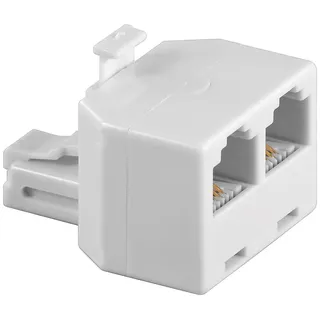 goobay ISDN T-Adapter - Weiß