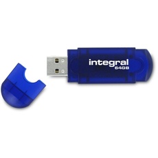 Integral Memory Evo INFD64GBEVOBL 64GB USB-Stick königsblau