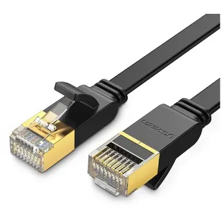 UGREEN Flachkabel Internet Netzwerkkabel Ethernet Patchkabel RJ45 Cat 7 LAN, Kabel 10000Mbit/s Kabel 3m