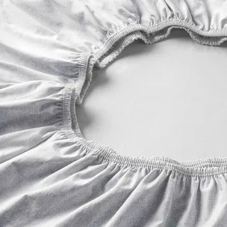 ESTELLA Spannbetttuch Samt Velours | Weiss | Frottee | 200x200 cm | passend für Matratzen 180-200 cm (Breite) x 200 cm (Länge) | trocknerfest und bügelfrei | 80% Baumwolle 20% Polyester